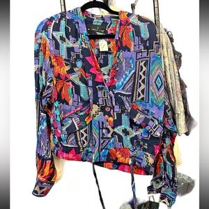 Vintage 80’s lightweight jacket/shirt size L